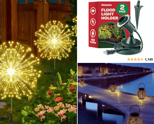 Flood Lights cover photo collage