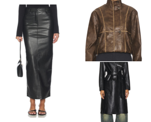 Leather cover photo collage