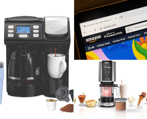 Kitchen Appliances I Actually Use: Coffee, Ice Cream & Easy Treats cover photo collage