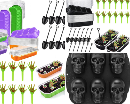 Set Up a Kitchen for Spooky Treats cover photo collage