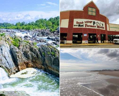 DMV Area Things To Do - places to see and things to do in the D.C. Maryland, and Virginia area. cover photo collage
