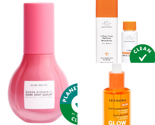 10 Vitamin C Serums for a Glowing Skin 🍊✨ cover photo collage