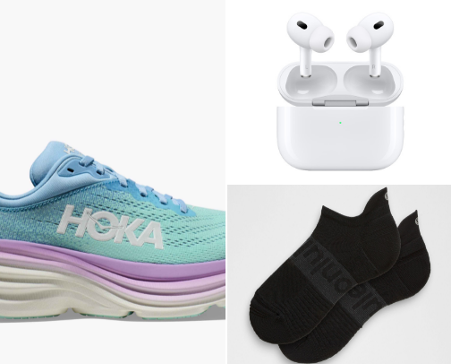 Running essentials for the girlies cover photo collage
