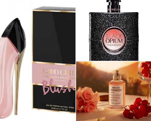 perfumes for different type of vibes cover photo collage