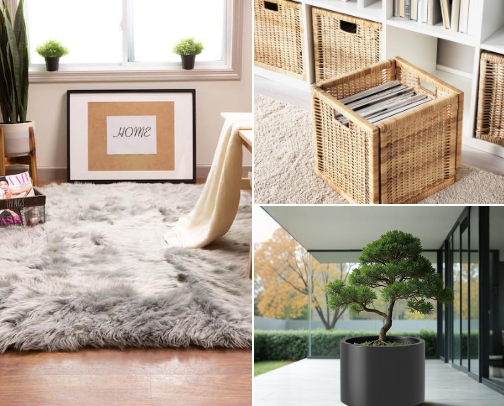 Home essentials cover photo collage