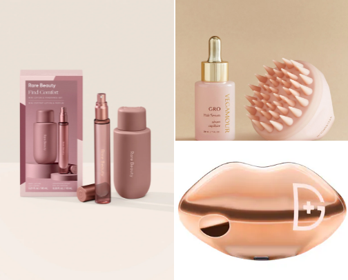 skin&hair care essentials 🧏🏻‍♀️🫧 cover photo collage