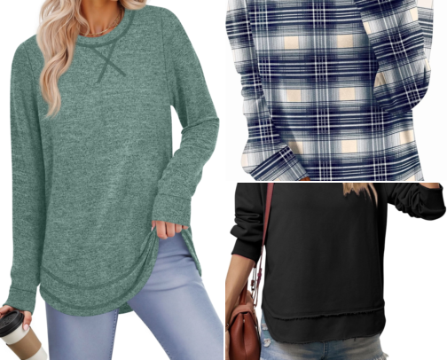 Top 10 Women's Sweatshirts cover photo collage