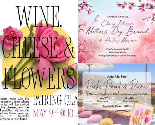 Mother’s Day Experiences | Buffalo, Orchard Park & Beyond cover photo collage