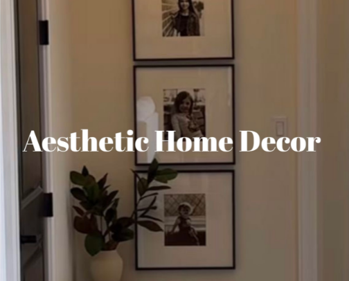 Aesthetic Home Decor cover photo collage