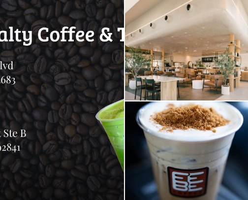 Coffee Shops in OC cover photo collage