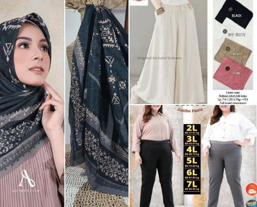 Fashion : Wanita muslim dan fashionnya cover photo collage