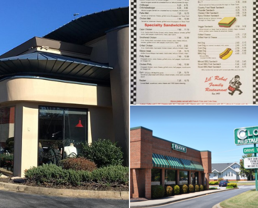 Restaurants far and wide cover photo collage