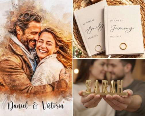 💍 Wedding Gifts They'll Treasure Forever cover photo collage