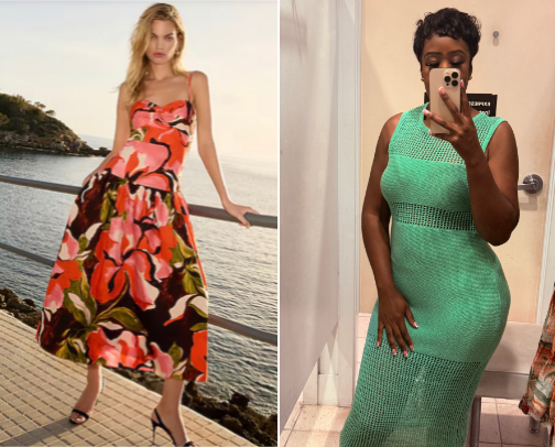 Express Summer Dresses cover photo collage