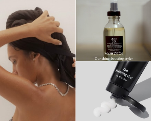 daily hair care ✨ cover photo collage