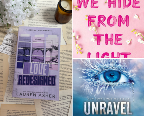 Romantic books for all ages📚✨ cover photo collage