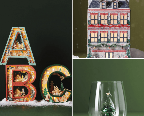 Christmas Decor cover photo collage