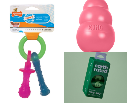 10 Puppy Essentials for New Dog Moms (3-Month-Old Approved!) 🐶❤️ cover photo collage