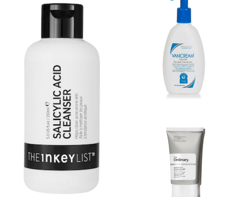 ✨ What Cleared My Skin 😌 Products that actually work cover photo collage