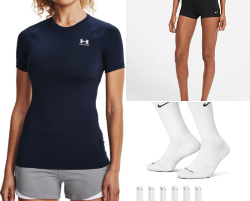 Stylish Athlete Attire Kit cover photo collage