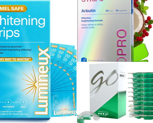 At-Home Teeth Whitening That Actually Works cover photo collage