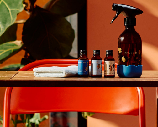 Natural Home Cleaning cover photo collage