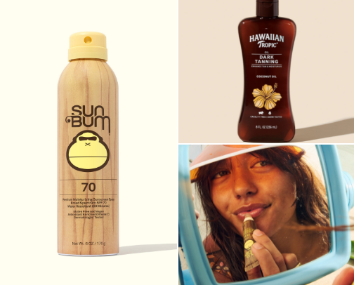 beach essentials cover photo collage