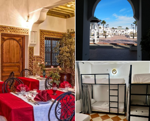 Morocco on a Budget: My Favorite Authentic Riads & Local Eats in Marrakech, Rabat & Beyond 🇲🇦 cover photo collage