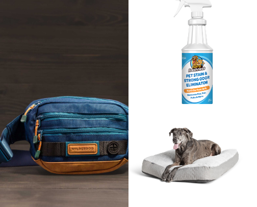 Dog Mom Must Haves cover photo collage