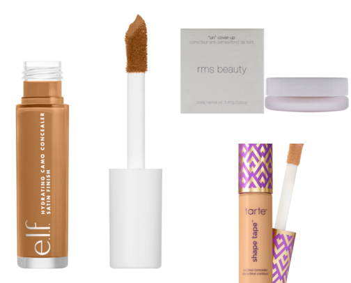 Top 10 Concealers for Full Coverage cover photo collage