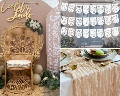 Cielito Lindo Theme Party cover photo collage