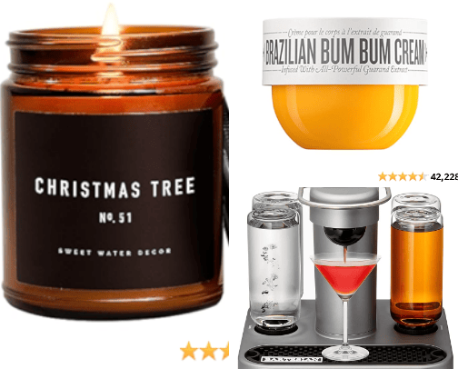 Christmas gift ideas cover photo collage