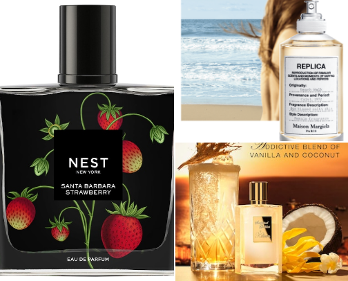my fragrances cover photo collage