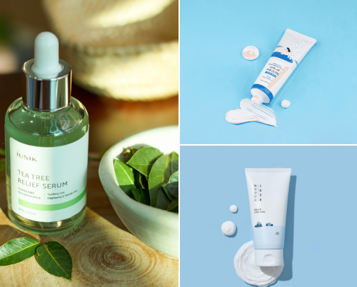 korean skin care ✨ cover photo collage