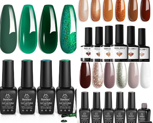 Gel Polish Sets For Your Collection cover photo collage