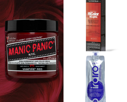 how to achieve beautiful dark cherry red hair cover photo collage