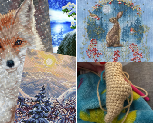 Hobbies and Crafts cover photo collage