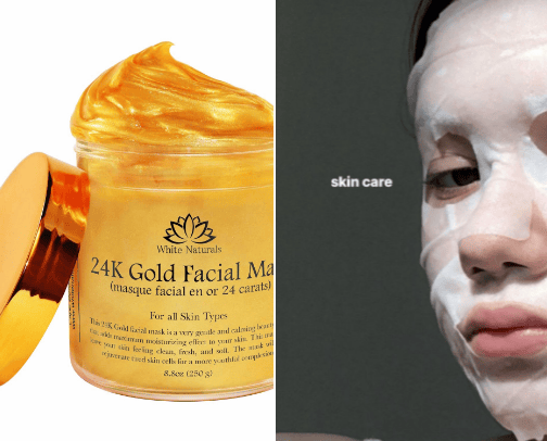 Skin care goods🌻 cover photo collage