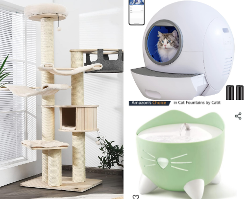 MY CAT HAS BETTER STUFF THAN ME 🥲 cover photo collage