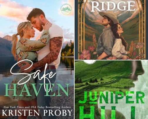 Free PDF - Safe Haven: Triple Creek Ranch, Book 1 Inspired Romance Reads cover photo collage