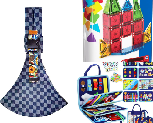 Toddler Airport survival cover photo collage