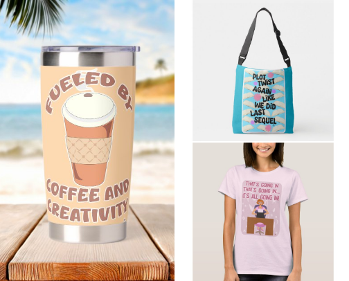 Gifts for Authors cover photo collage