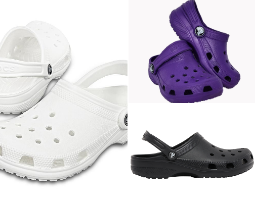 Crocs! We all love a good slide cover photo collage
