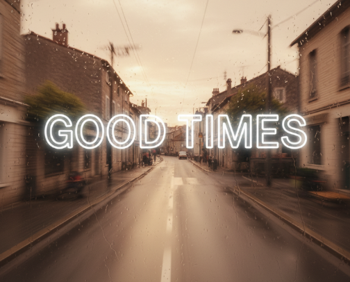 Good times - food and places I enjoy cover photo collage