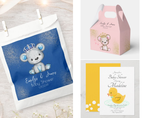 Unique Baby Shower Themes Trending cover photo collage