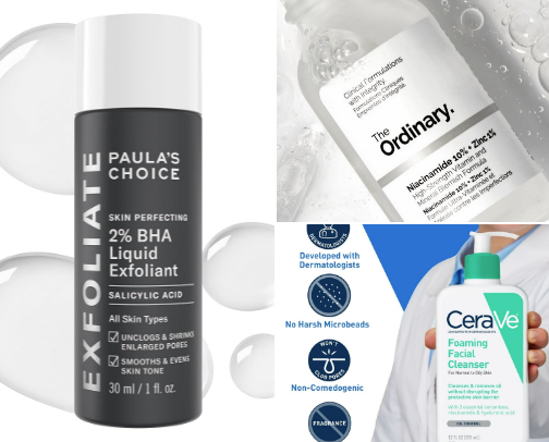 🌿✨ CLEAR SKIN ESSENTIALS: BYE-BYE ACNE KIT ✨🌿 cover photo collage