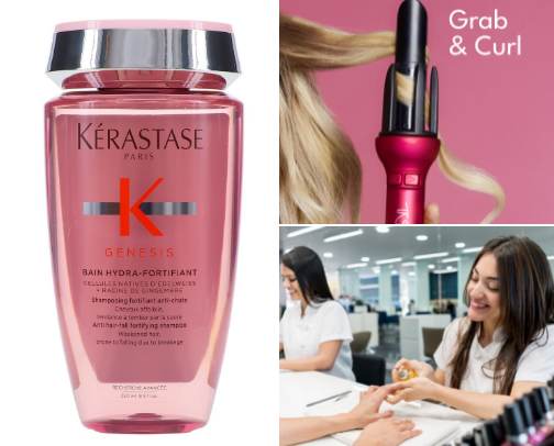 Hair & Nail Products & Salons cover photo collage