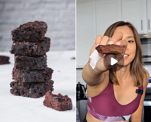 The Best High Protein Brownie Recipe (Gluten-Free) cover photo collage