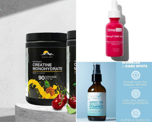Healthy, Growly, Skin- Inside and Out cover photo collage