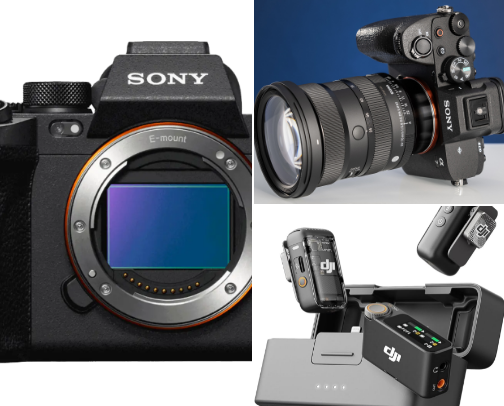 Entire Content Creation Gear Collection cover photo collage